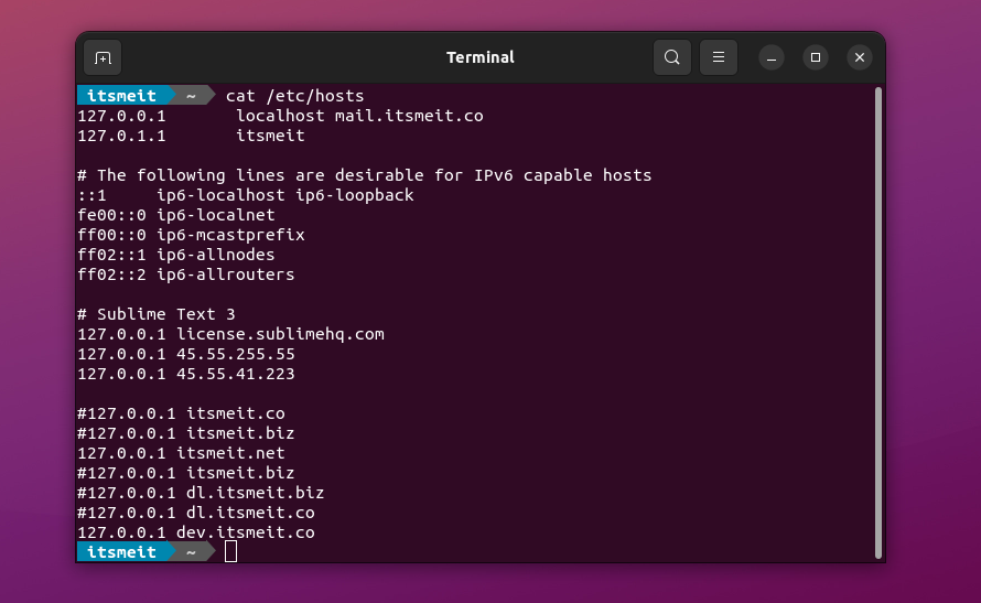 Config SMTP on Localhost Ubuntu 22.04