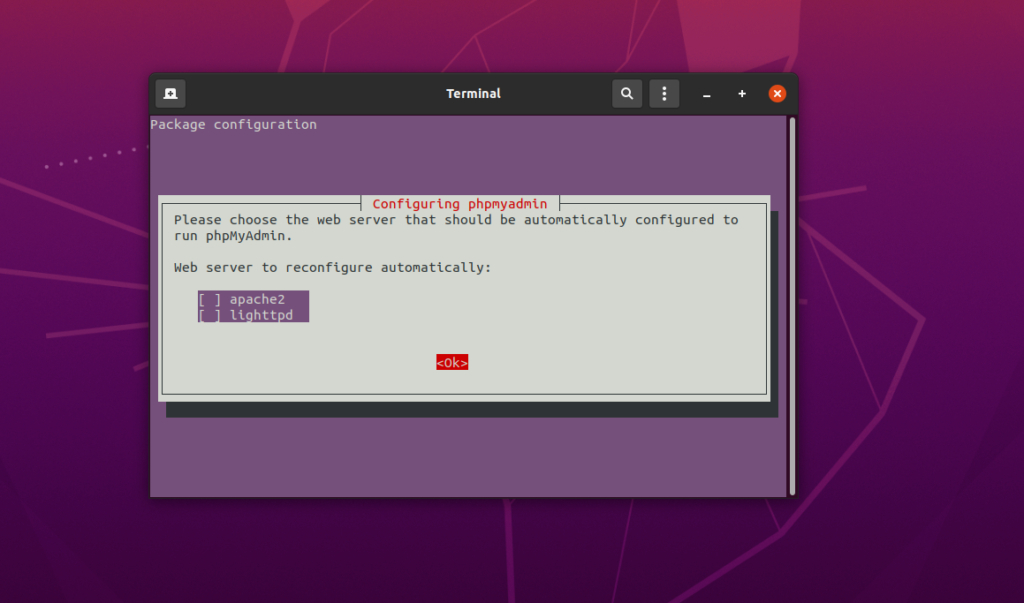 Install phpMyadmin Using Nginx on Ubuntu
