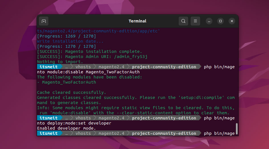installl Magento 2.4 on Ubuntu 22.04