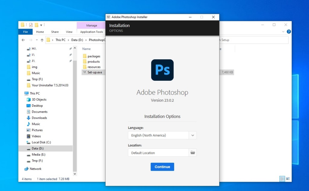 Install Photoshop 2022 for Windows)