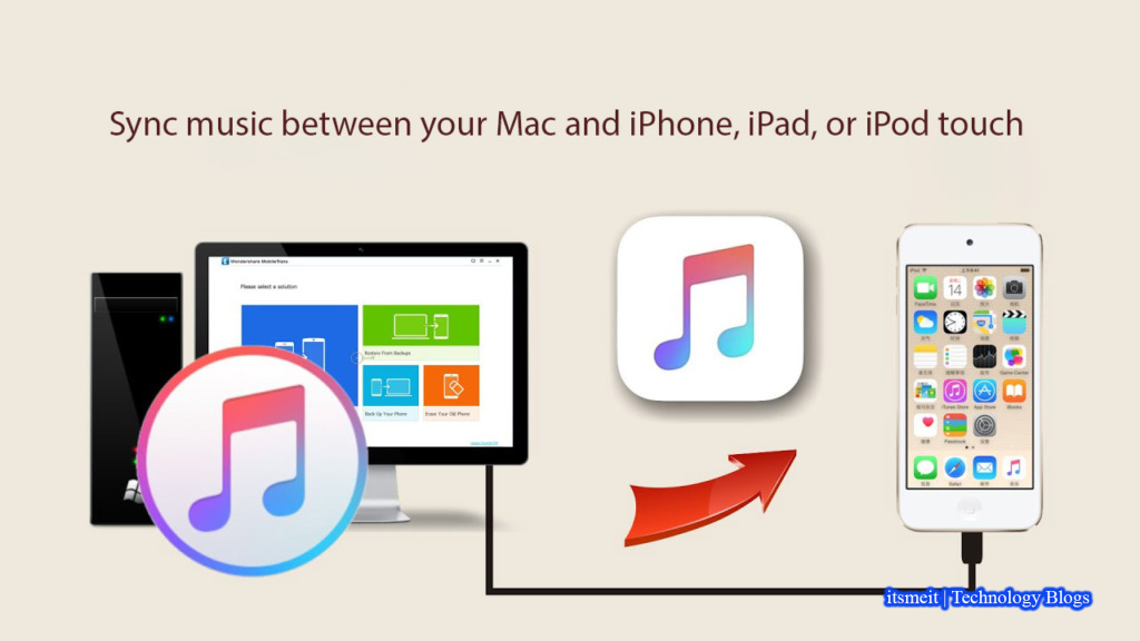 transfer music from computer to iphone using iTunes