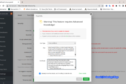 Enable SSL for Your aaPanel Admin Panel