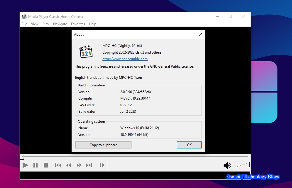 K-Lite Codec Pack Repack + FULL Activate - Media player for Windows 10, 11