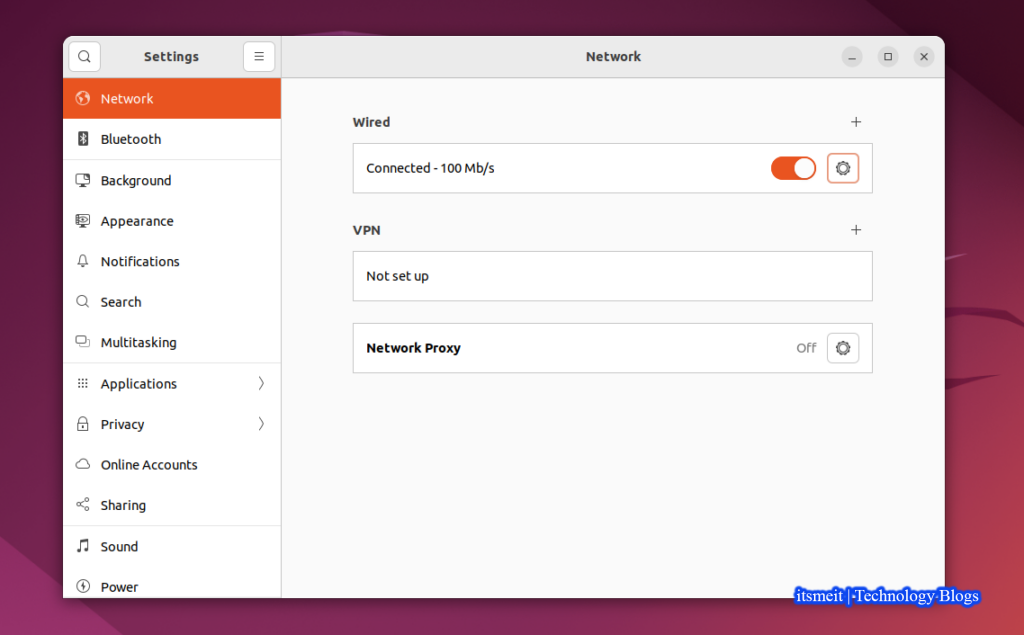 Use the interface (GUI) to change DNS configuration Ubuntu