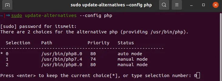 config multiple php