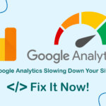 fix Google Analytics Slow down Website