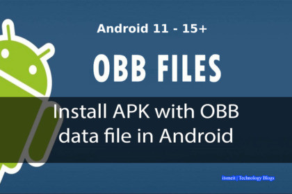 How to Install APKs with OBB Data on Android All Versions