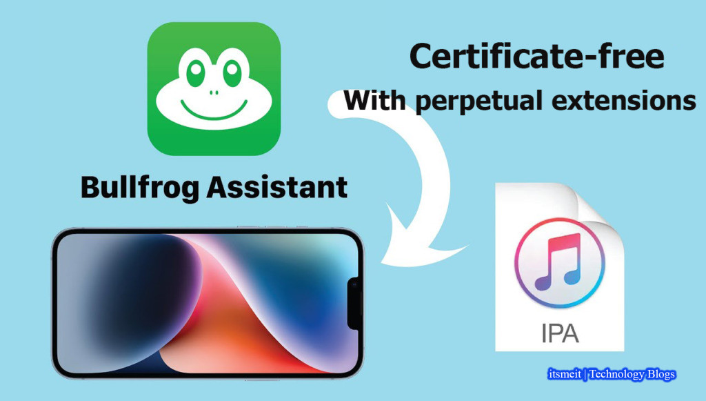install Bullfrog Assistant to sign IPA certificates iOS