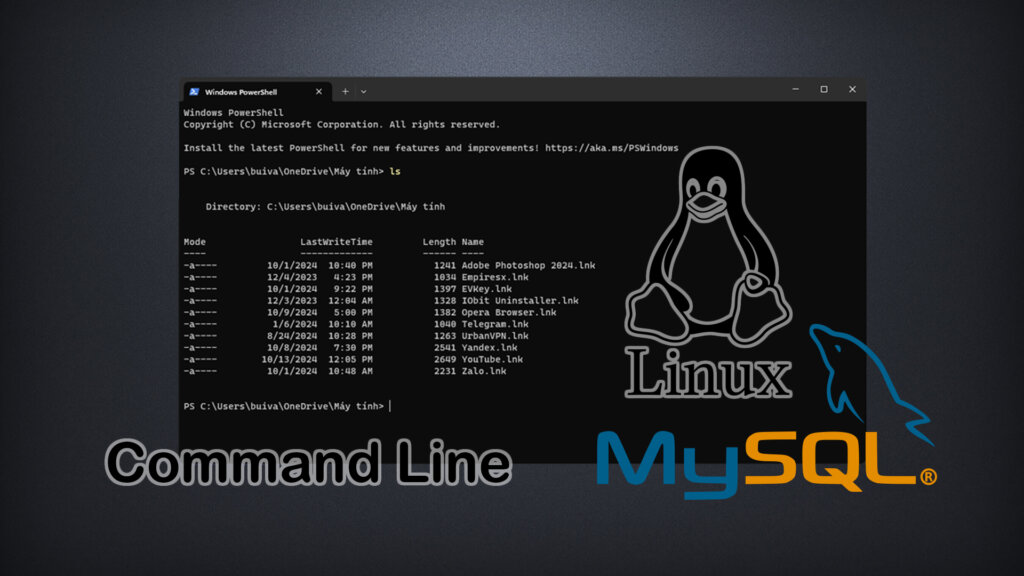 MySQL Command Line on Linux