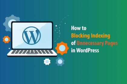 Block Index of Unnecessary Pages WordPress