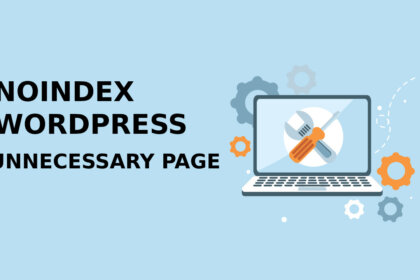 Block Index of Unnecessary Pages WordPress