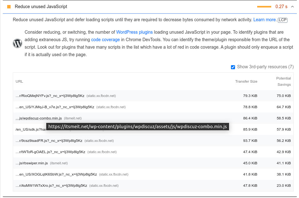 cdn js slow screenshot