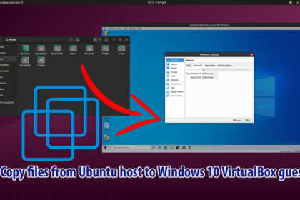 Copy Files to VirtualBox VM on Ubuntu