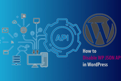 Disable JSON API WordPress