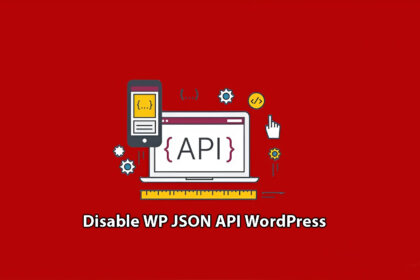 Disable JSON API WordPress