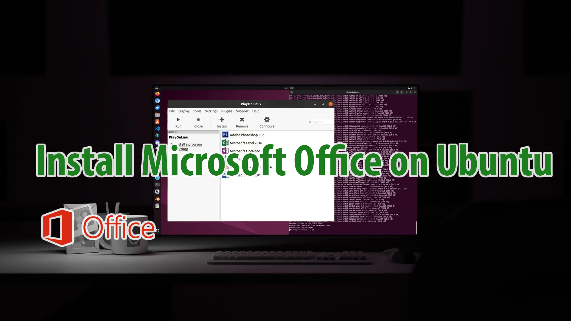 install Microsoft Office Ubuntu 22.04