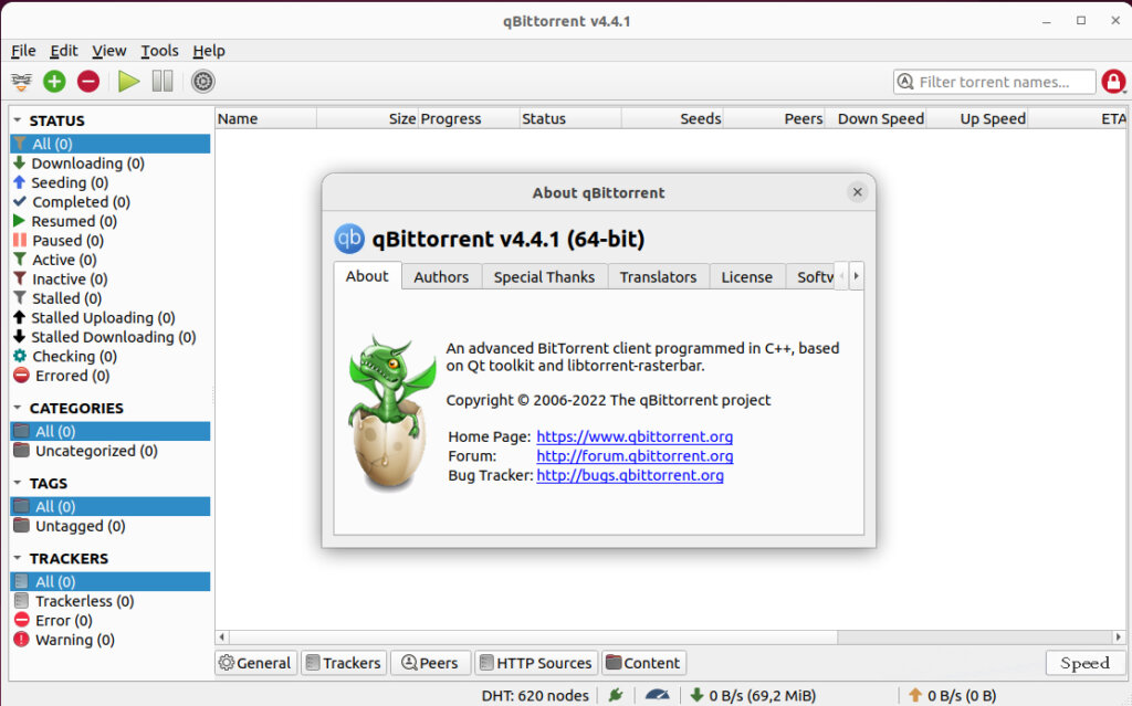 install qBittorrent Ubuntu 22.04