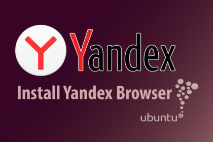 Install Yandex browser on Ubuntu