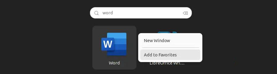 Add Word, Excel icons to the taskbar