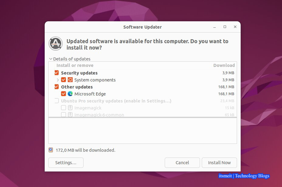 Disable Update Notifications in Ubuntu 22.04