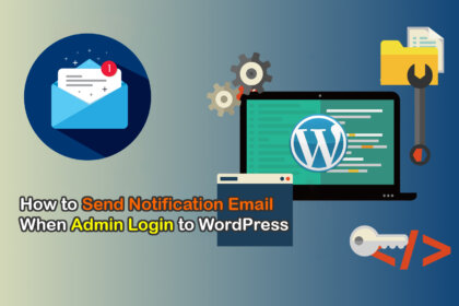 Send Email Admin login WordPress