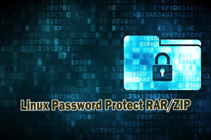 Linux Password Protect RAR/ZIP