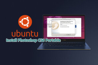 ubuntu install photoshop cs6 portable