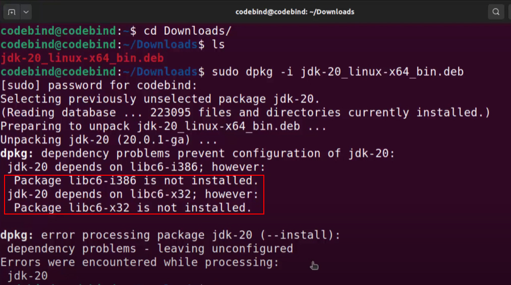 package is not installed ubuntu